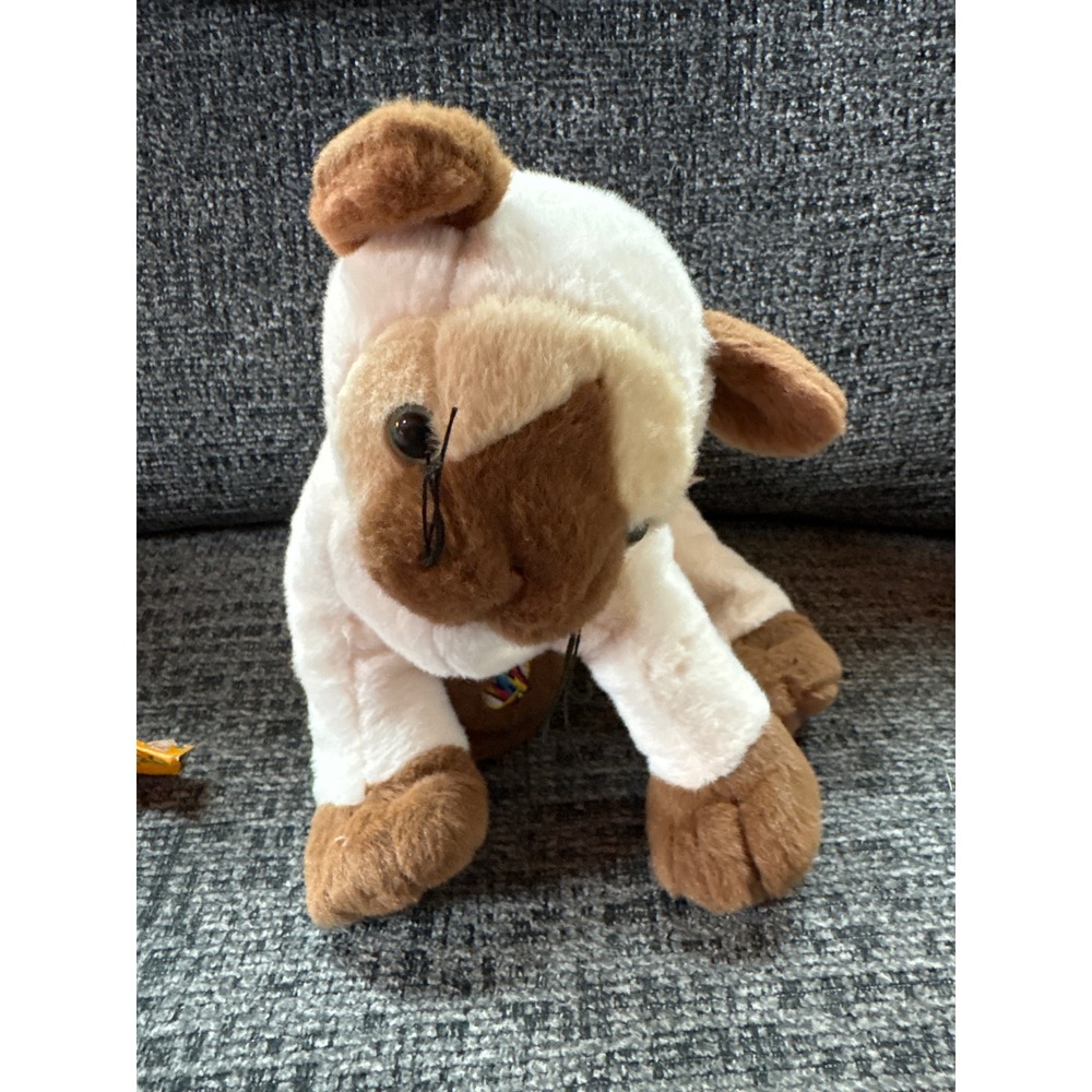 Ganz Webkinz Siamese Cat Plush Stuffed Animal HM160 Brown Cream W Logo 8.5 inch
